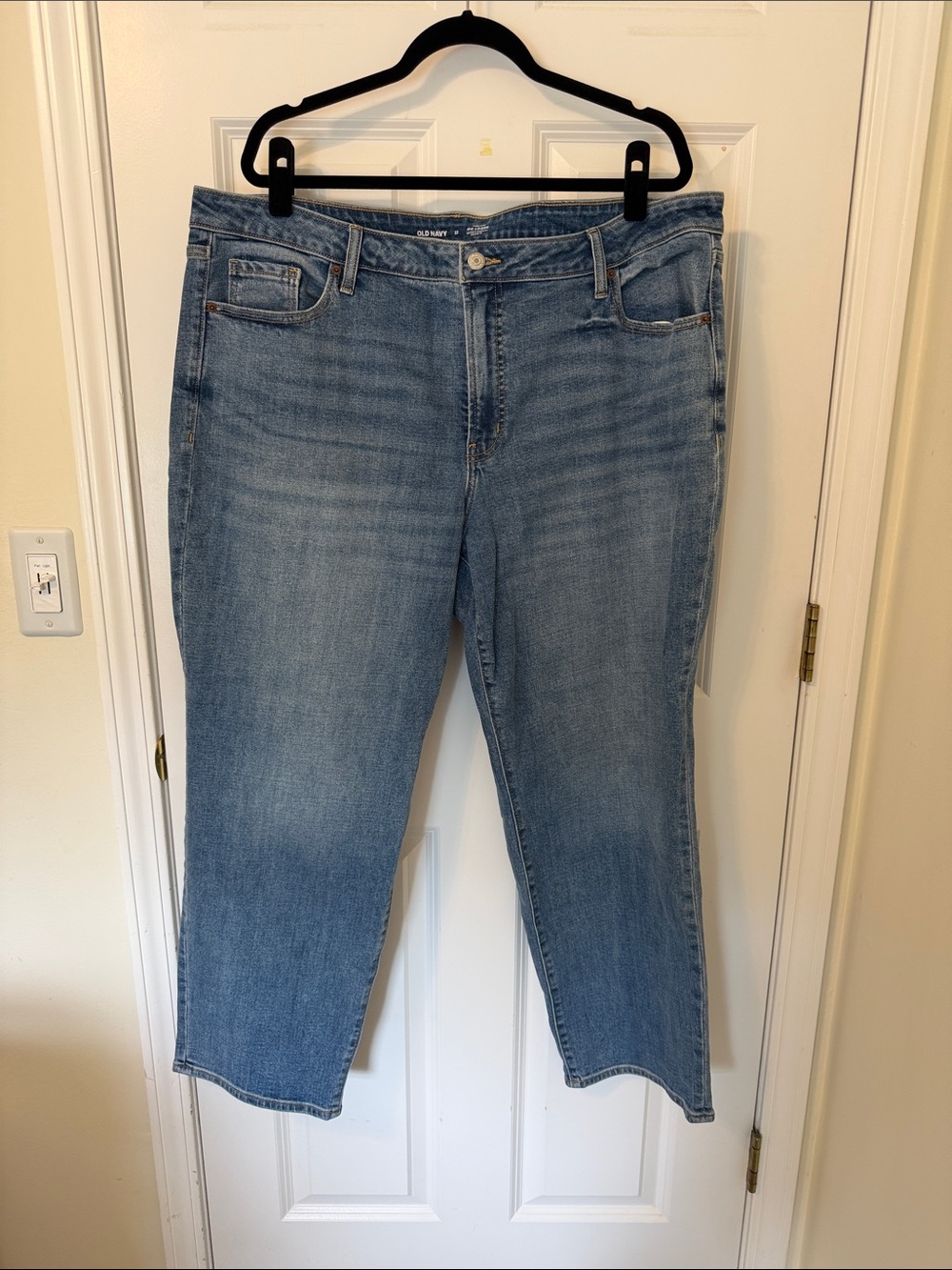 Old Navy Medium Blue high rise OG Loose Women's Jeans 22